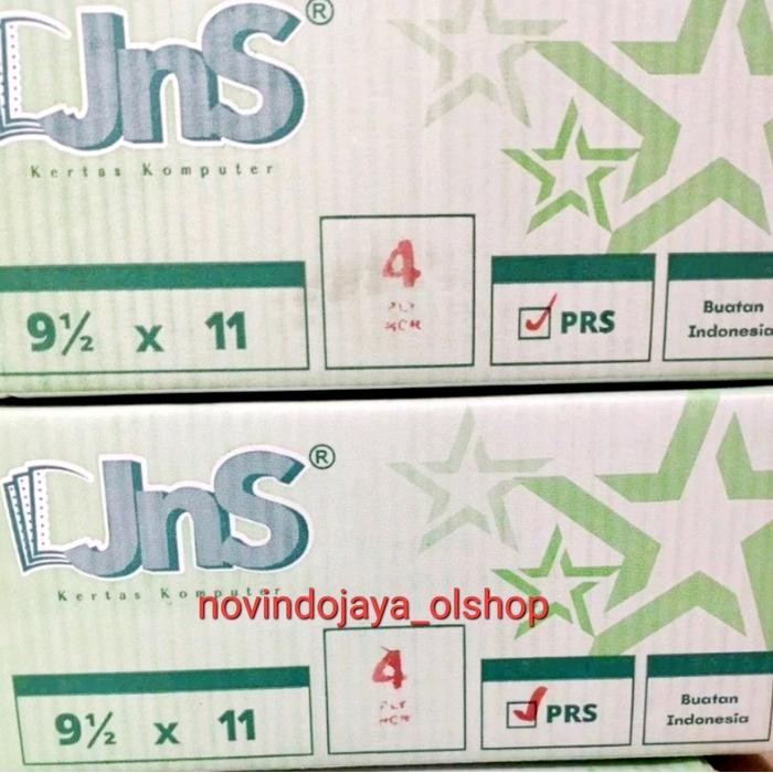 

CONTINUOUS FORM JNS 4PLY 9.5 X 11 INCH TERMURAH