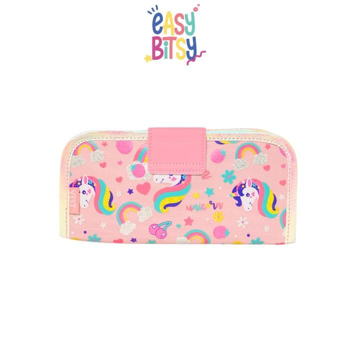 

Easybitsy Tempat Pensil 3 Lipat Pensil Case Anak Perempuan Tk-Sd Unicron, Mermaid - Woody