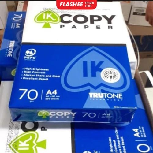 HVS A4 IK Copy Paper 70gsm Copy Paper Kertas A4 70g 1 Box