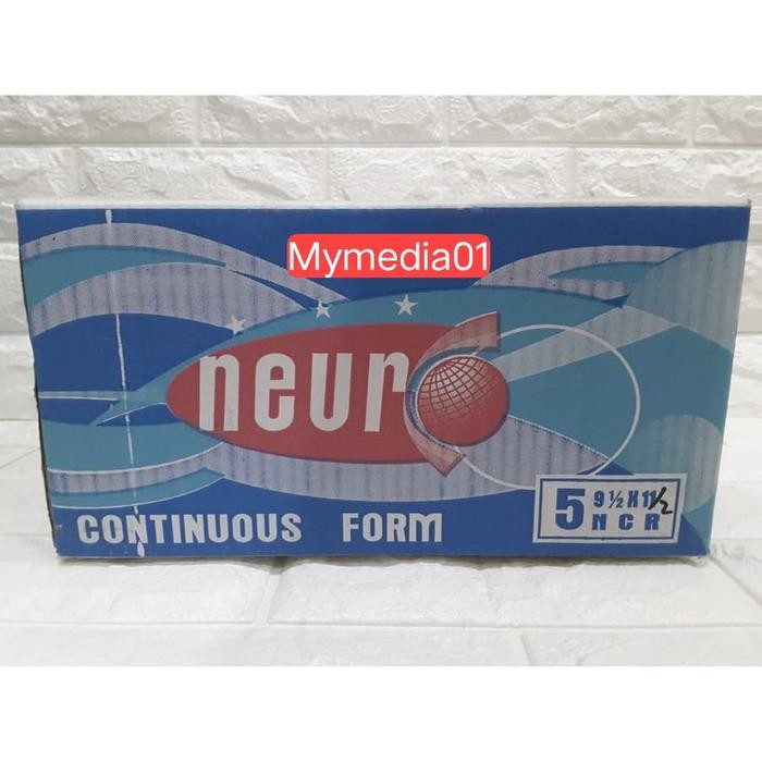 

CONTINUOUS FORM 5 PLY NEURO 9.5 X 11 - KERTAS KOMPUTER MURAH 5 PLY