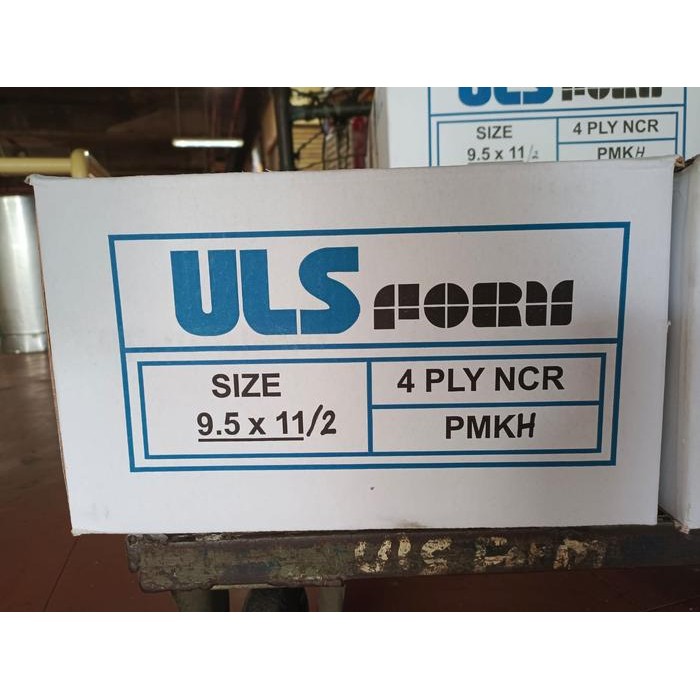 

Kertas continous form 4 ply ULS 9 1/2" X 11