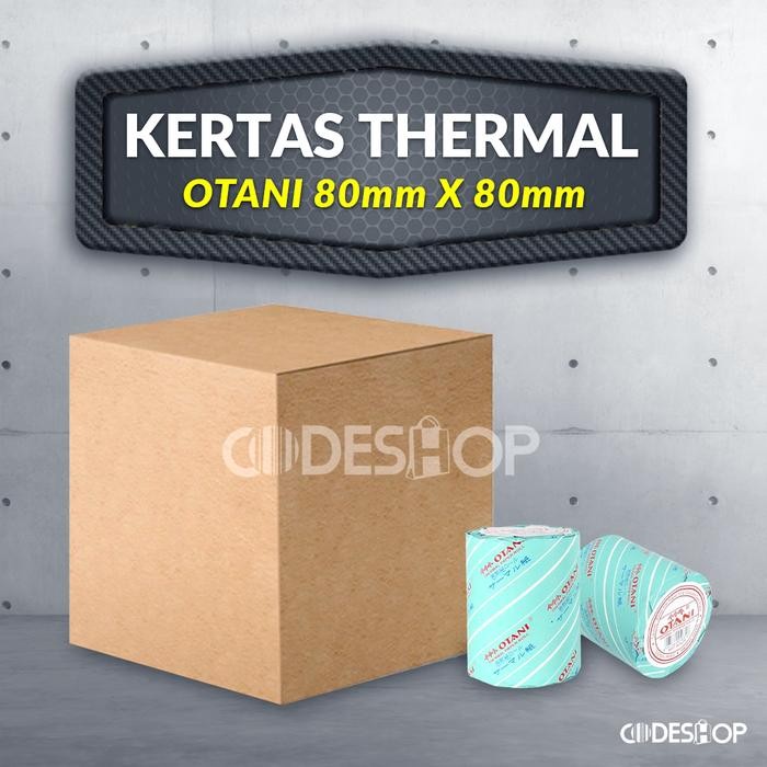 

1 Dus Kertas Struk Kasir Otani 80x80 mm Printer Bluetooth 80 x 80 mm
