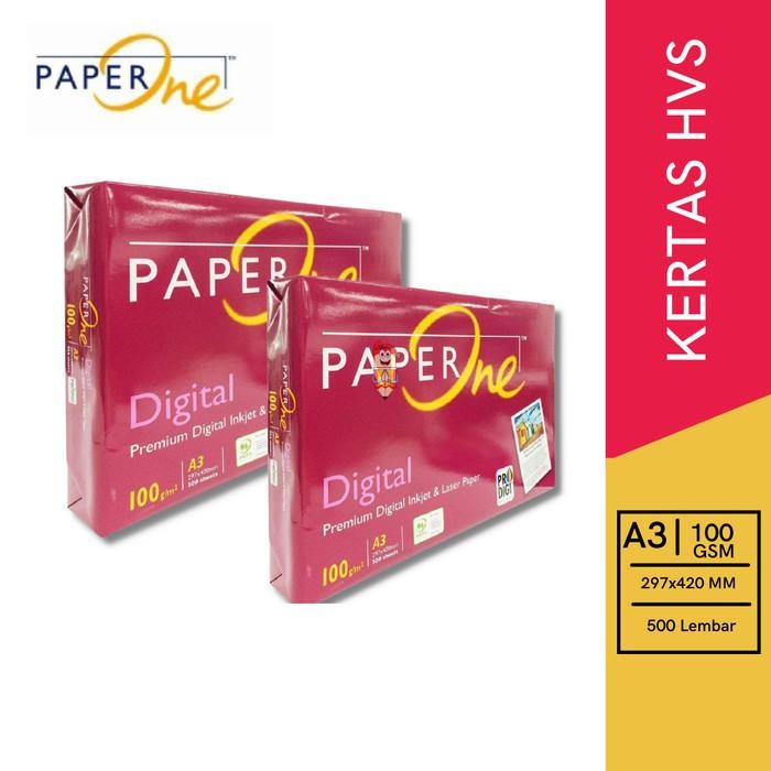 

Kertas Hvs Paper One 100 Gsm A3