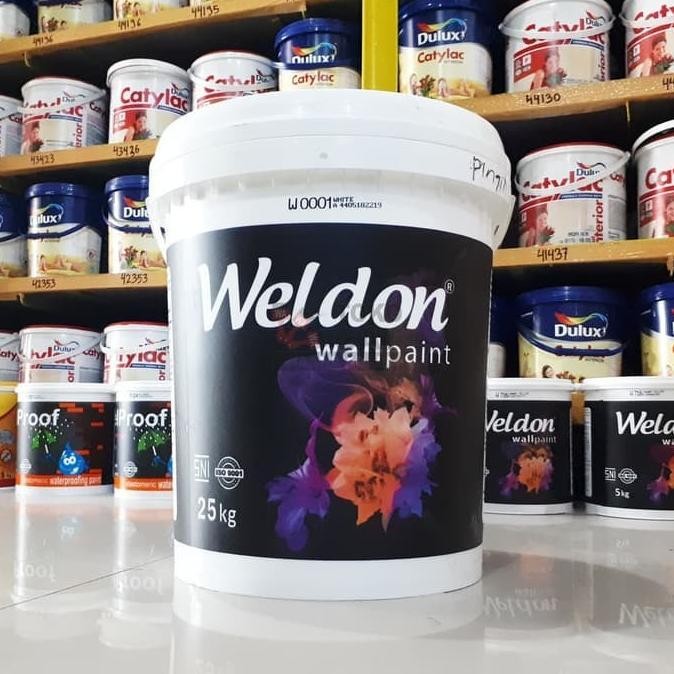 Cat Tembok Weldon Interior 25 Kg