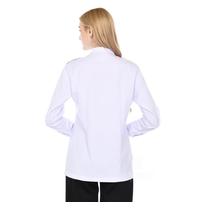 Kemeja Pdh Wanita Kerah Blazer Tangan Panjang Kemeja Pns Wanita Kemeja Pdh Putih Wanita Seragam Pns