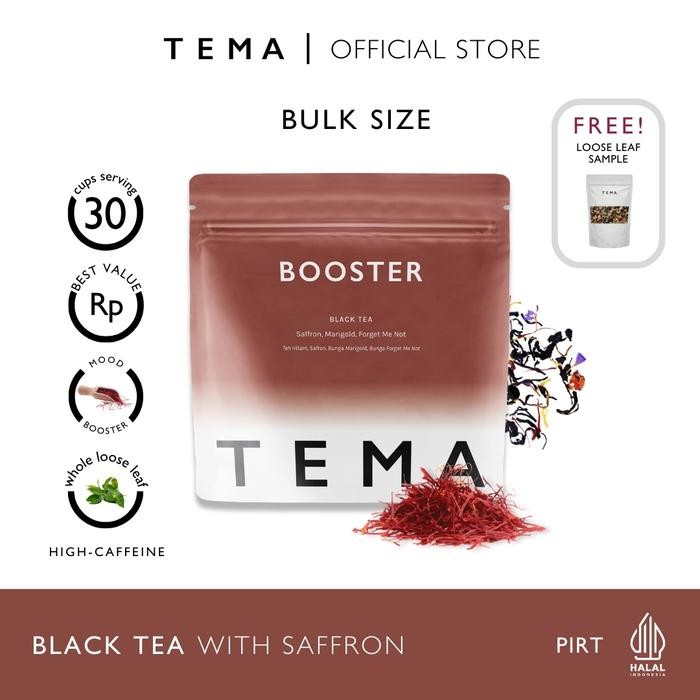 

TEMA Tea Loose Leaf Large Pouch - Booster / Black Saffron
