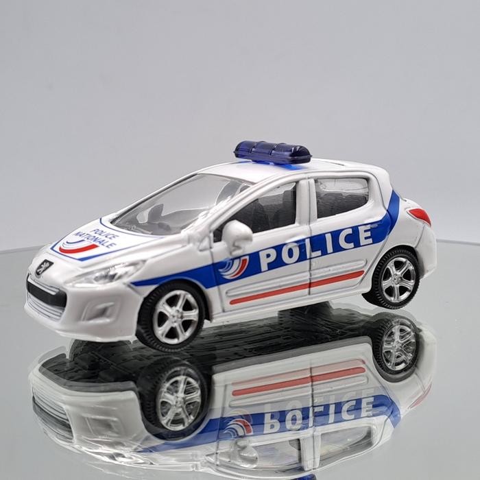 diecast norev 1:64 peugeot 308 police