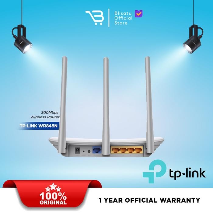 TP-LINK WR845 N ( TP-LINK WR845N ) TP LINK WR 845N WIFI ROUTER 300MBPS