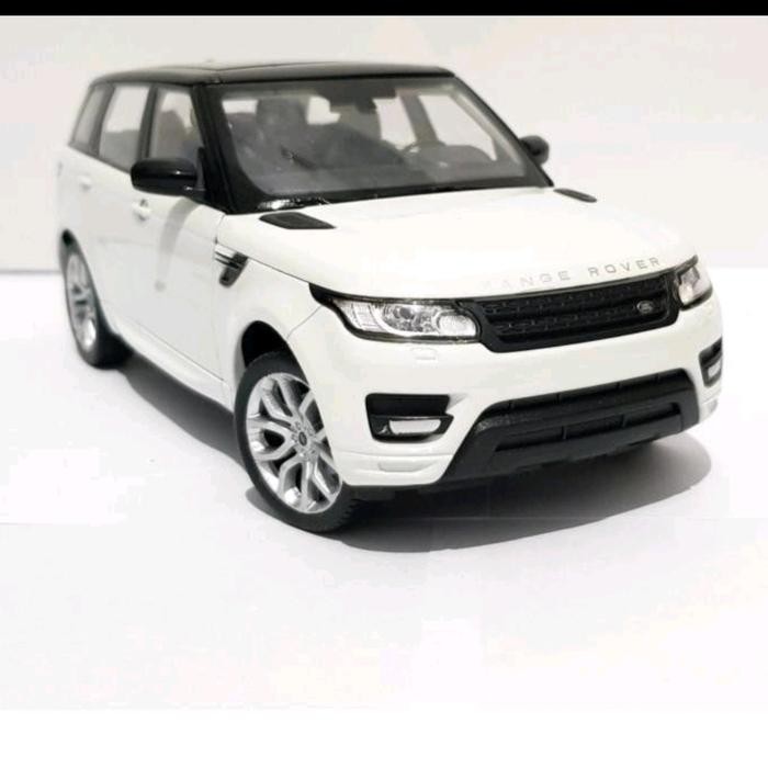 diecast welly nex 1:24 range rover sport putih