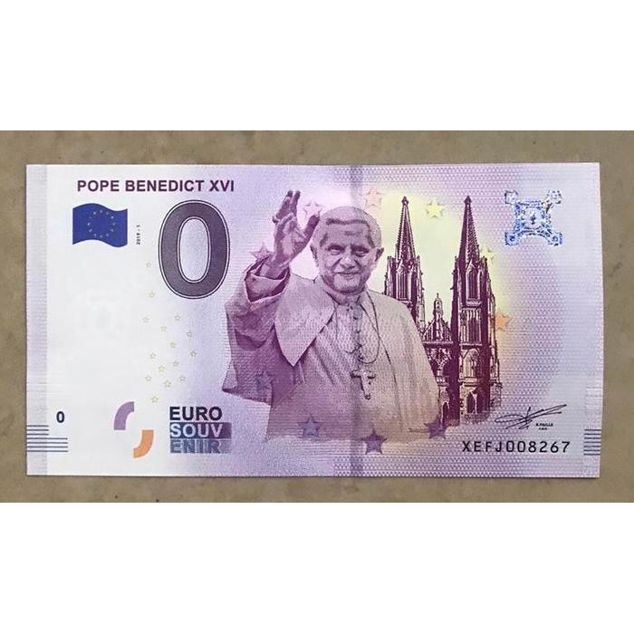 Uang Zero Euro Seri Paus / Pope ,Eu 036
