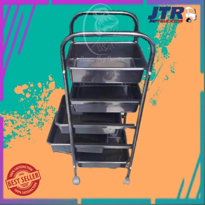 Rak salon troli salon 5 susun Terlaris