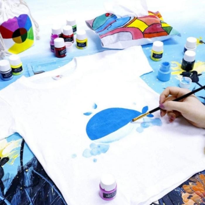 

Mont Marte Signature Fabric & Ceramic Liquid Paint Set