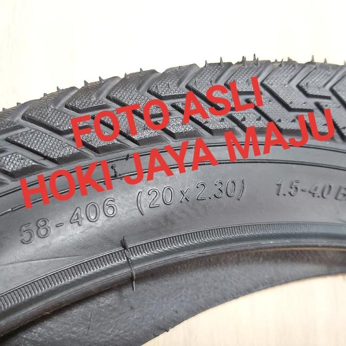 Ban Luar Sepeda Bmx 20 X 230 Khe Bikes Impac Hitam