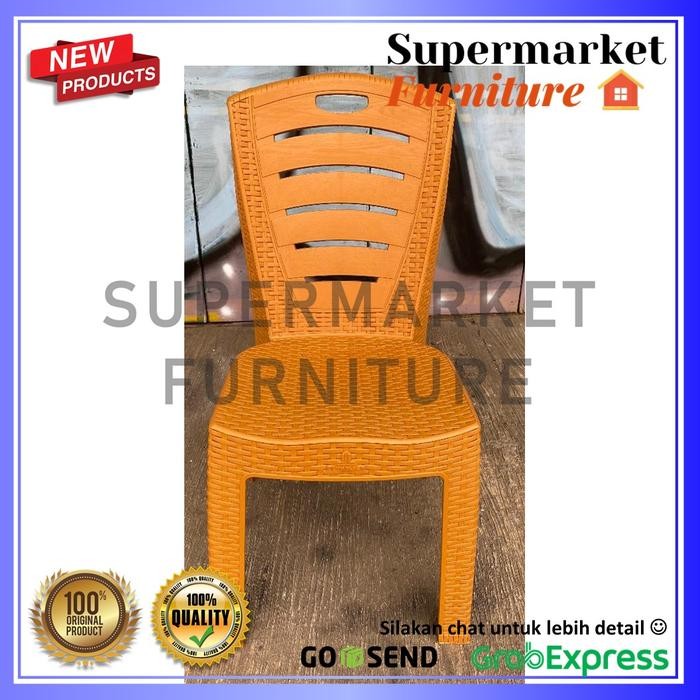 KURSI SENDER ANYAMAN ROTAN OLYMPLAST OL 203 R - OL203R MURAH Terlaris