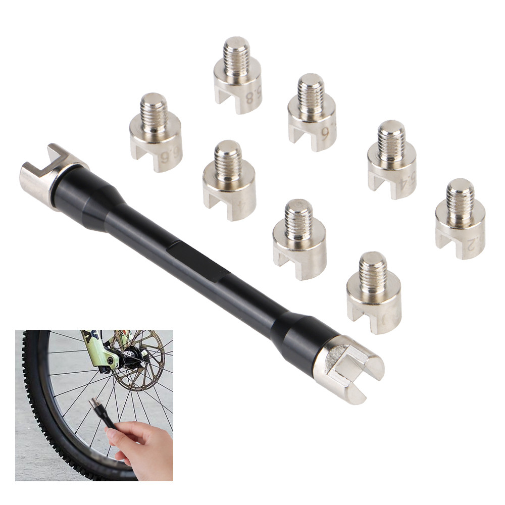monicaa3 Repair Tools 10pcs Hardened Tips 5.0~6.8 For Most Motorbikes Bicycles Motorcycle Spoke Wren