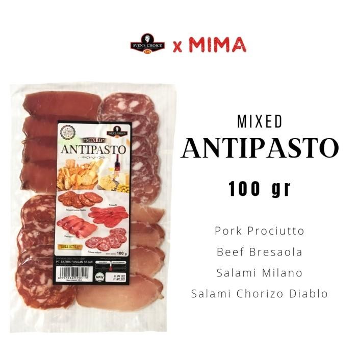 

(Allthebest) Svens Choice Mixed Antipasto set in 4 - 100gr