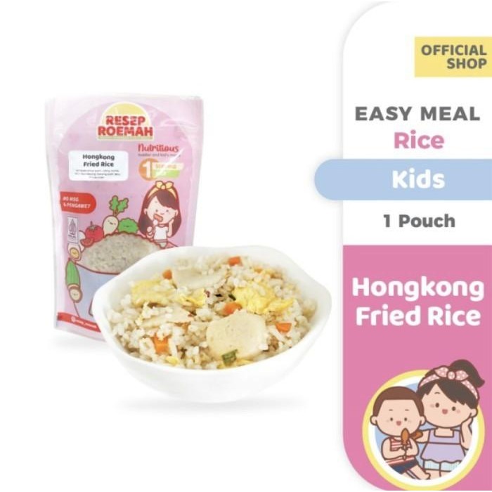 

(Allthebest) Resep Roemah Kids Fried Rice / Nasi Goreng Anak / Frozen Food / No MSG