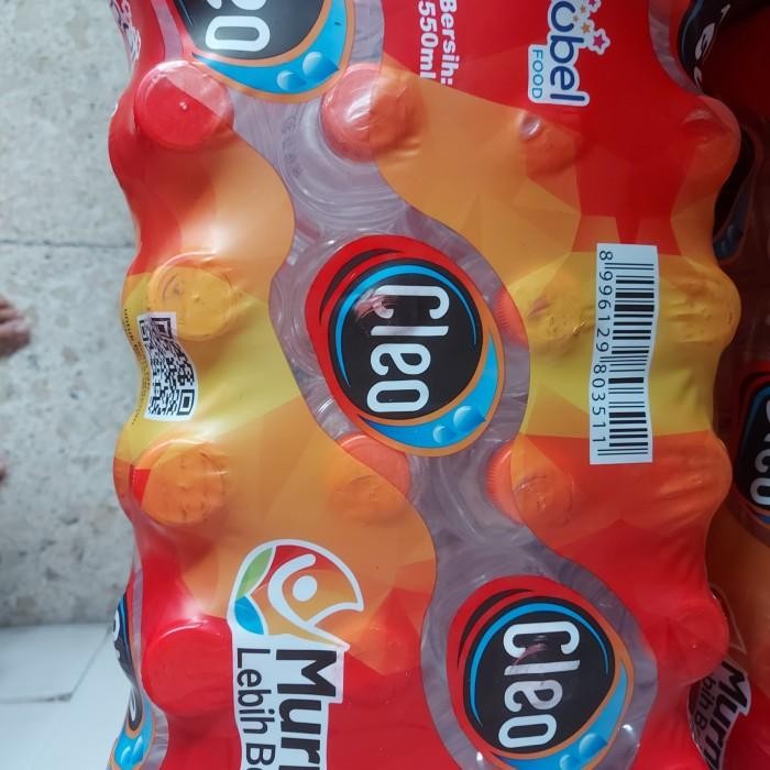 

(Allthebest) air mineral cleo 550 ml 24 botol