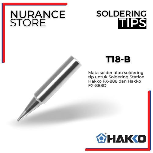 Terbaru Mata Solder Hakko T18-B (Mata Solder Hakko Fx-888 & Fx-888D)