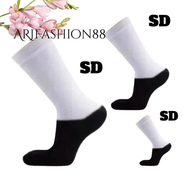 Kaos Kaki Anak Sekolah SD Putih Tebal Murah *