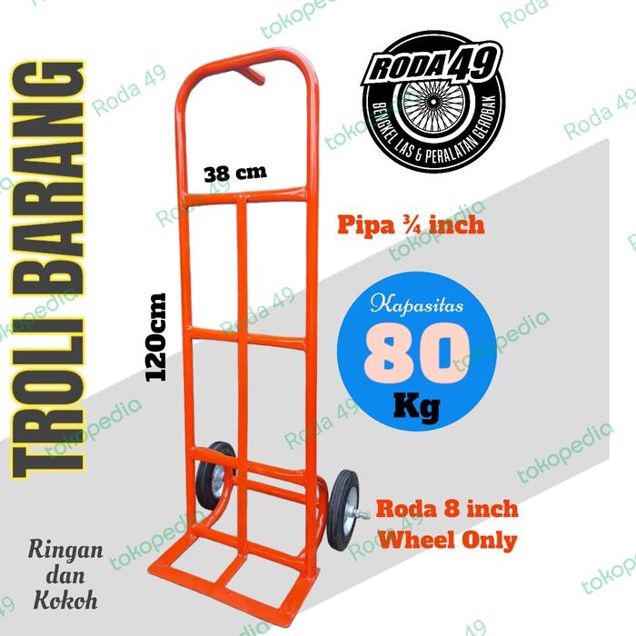 Troli Barang 2 Roda Serbaguna *