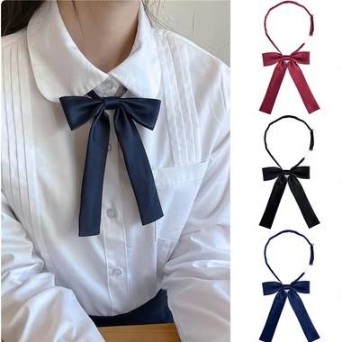 KIAMA - Dasi Pita Fashion Dasi Kupu Slim Dasi Remaja Seragam Sekolah Jepang Korea Dasi Kecil *