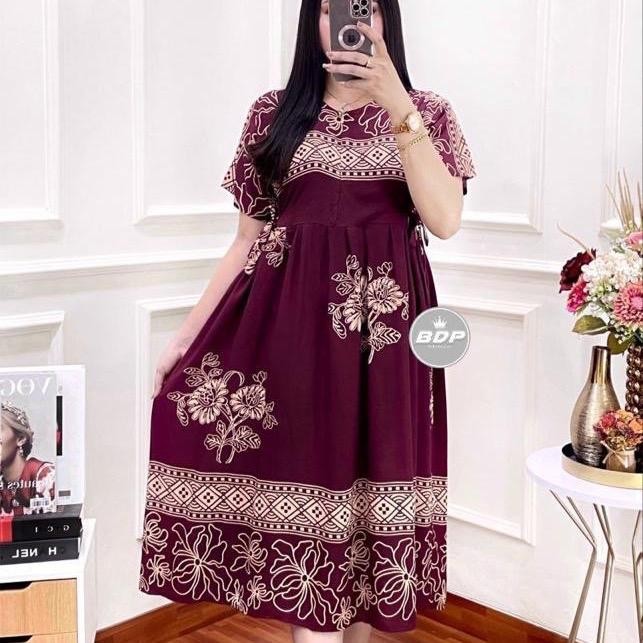 DASTER chibi LUNA VIRAL (JUMBO)-daster wanita- daster seksi-daster Rayon Busui Nyaman Dress Bumil *