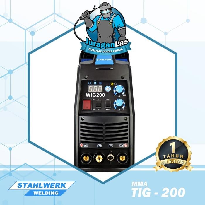 Stahlwerk Wig-200A Mesin Las Argon Dc Tig 200A