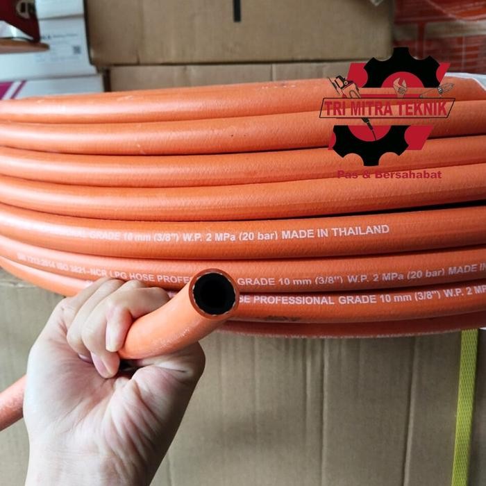 Per 1 Meter Selang Lpg Kompor Gas 10Mm 3/8 Ncr 10Mm