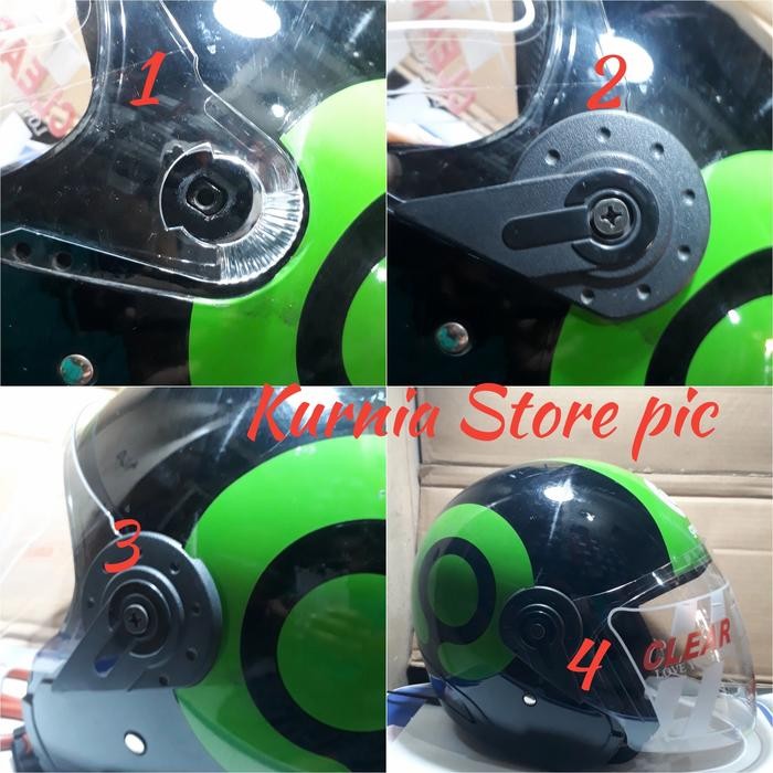 Kaca Helm Gojek 2020 Visor Helm Gojek Pasti Ori