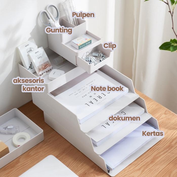 

Deli Stationary - Starlight Rak Meja Organizer Tempat Penyimpanan Alat Tulis Hsb120