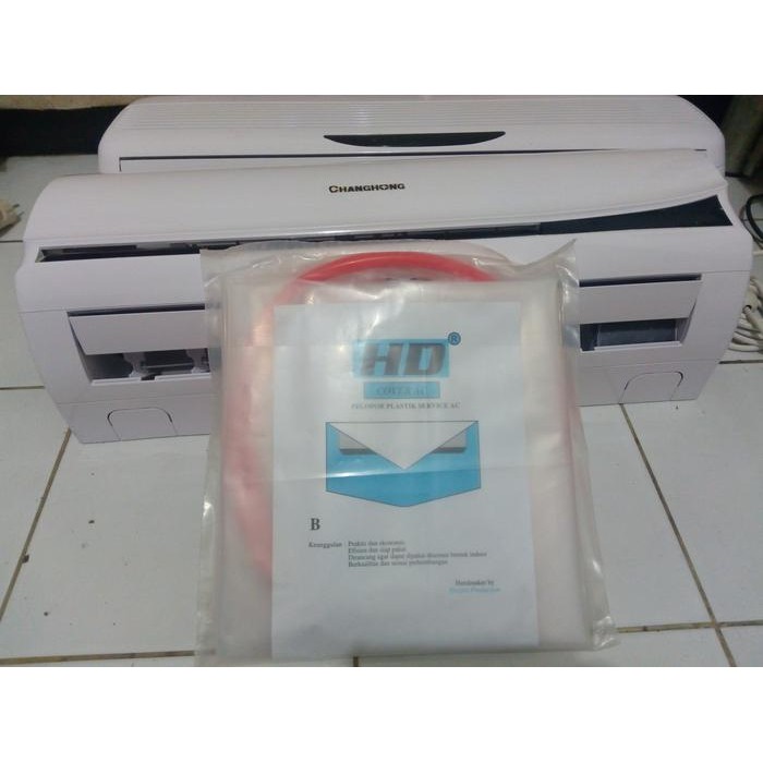 Plastik Cuci Ac /Cover Ac Lengkap Pasti Ori