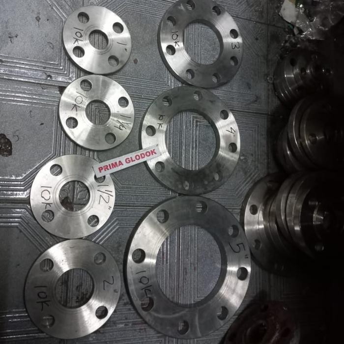 Hemat Flange Ss304 Jis10K 4"/Flange Jis10K Stainless 304 4"/Flange 10K