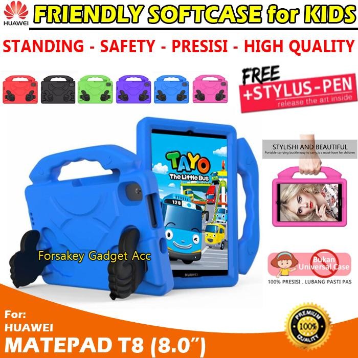 DISKON Huawei MatePad Mate Pad T8 T 8 Inch Kids Soft Case Casing Cover Anak