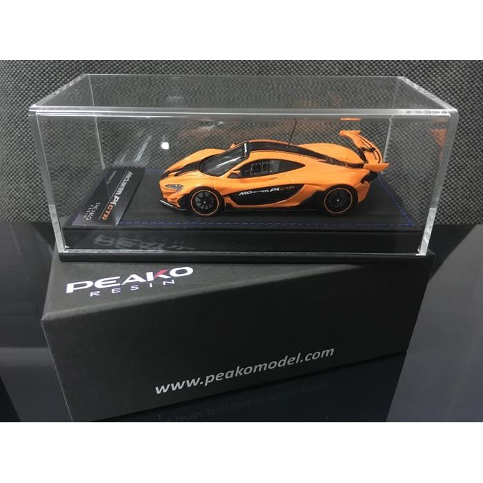 1/43 PEAKO MCLAREN P1 GTR ORANGE MINIATUR DIECAST NOT IGNITION AUTOART
