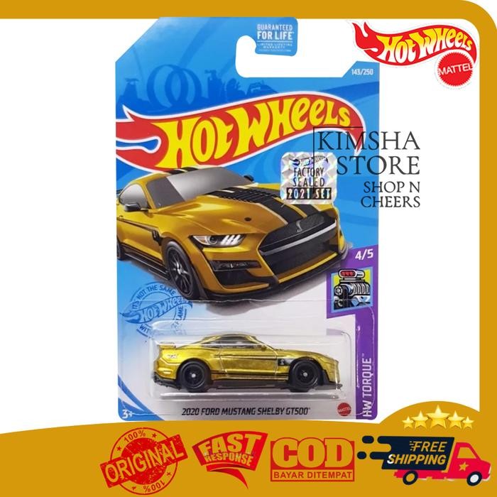 Hot Wheels 2020 Ford Mustang Shelby GT500 Super Treasure Hunt FS 2021
