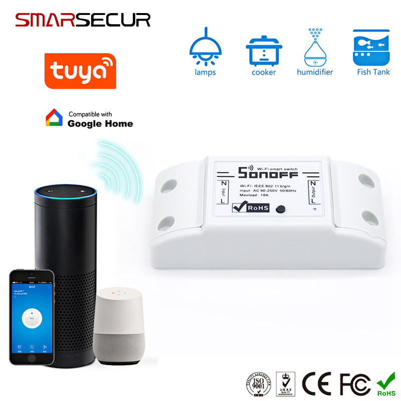 Wireless WIFI Smart Switch For Smart Home Security System