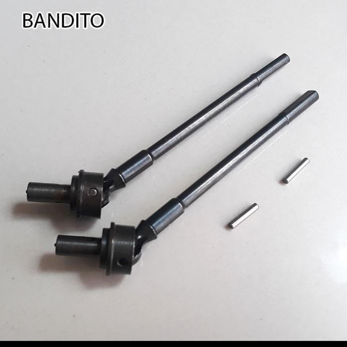 Bandito Cvd Front Drive Shaft Part Gardan Portal Axial Scx10 Ii Terlaris