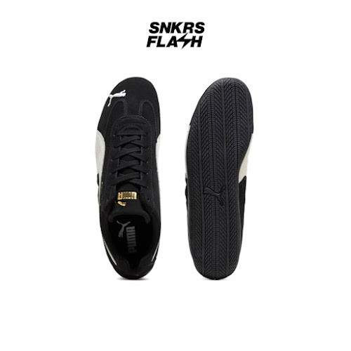 PUMA SPEEDCAT OG BLACK WHITE Sepatu Sneakers Unisex - 39884601 - Size 37