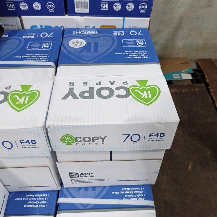 

Ik Copy Paper F4 70 Gr (Perdus) Gojek Only
