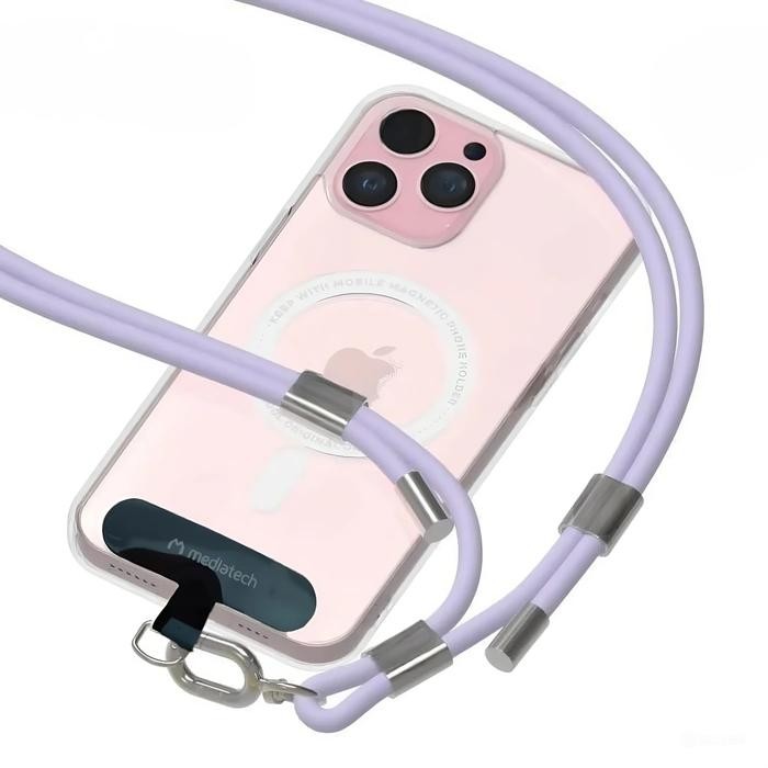 

Mediatech Phone Lanyard Silicone Gantungan Handphone 1500Mm