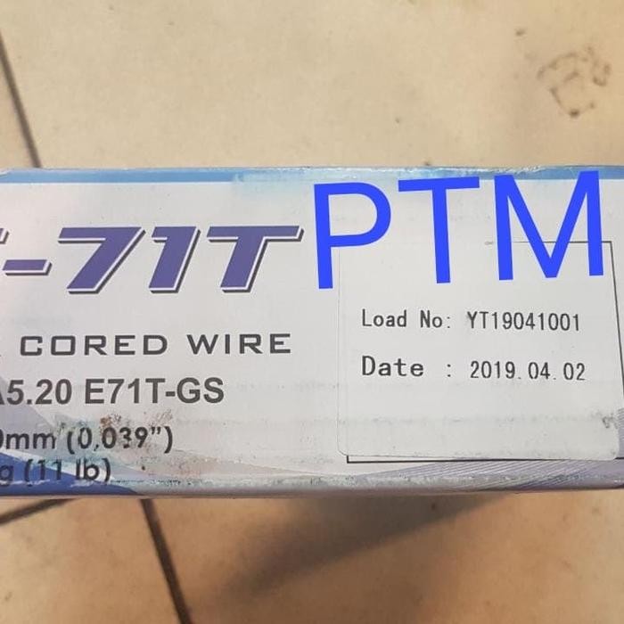 MIG WIRE FLUX CORE E71T 1MM KAWAT LAS CO FLUX CORE 1 MM TANPA GAS