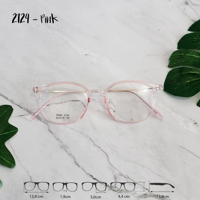 Beli 1 Pcs Minus Gratis 1 KacamataKacamata Photocromic Minus Wanita/Pria 2124 Kacamata Anti Radiasi