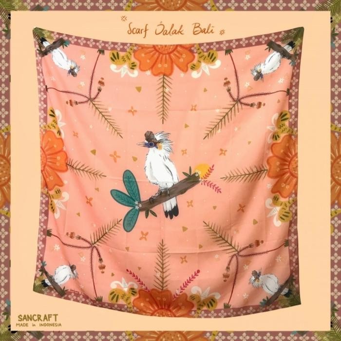 Scarf Jalak Bali
