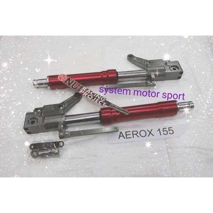 HOT ITEM. SHOCK DEPAN AEROX TABUNG SHOCK AEROX UPSIDEDOWN AEROX