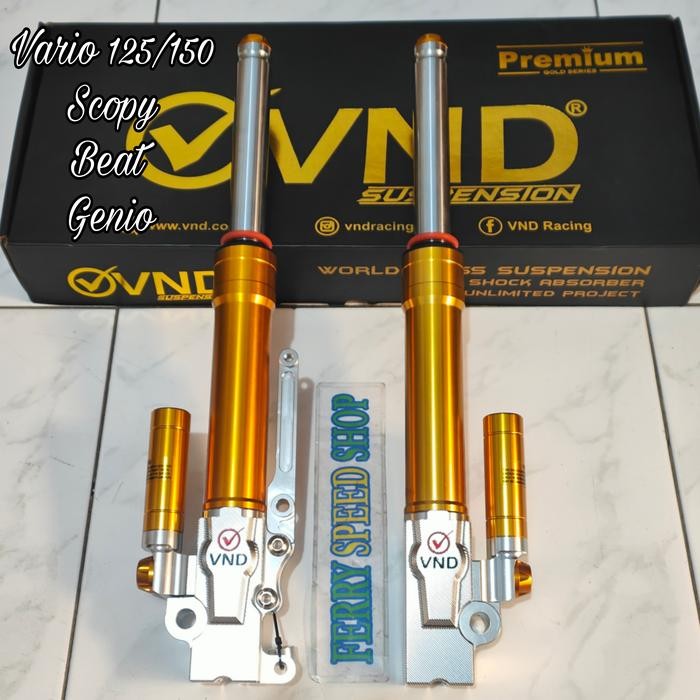 SHOCK UPSIDE DOWN USD VND BEAT , GENIO , SCOPY , VARIO 125 , VARIO 150