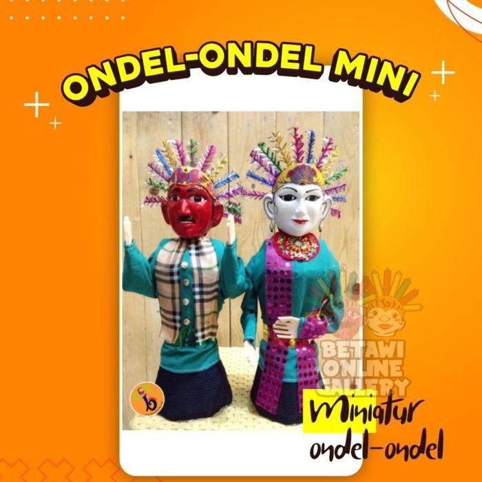 Ondel-Ondel Mini / Miniatur Ondel Mini 33cm