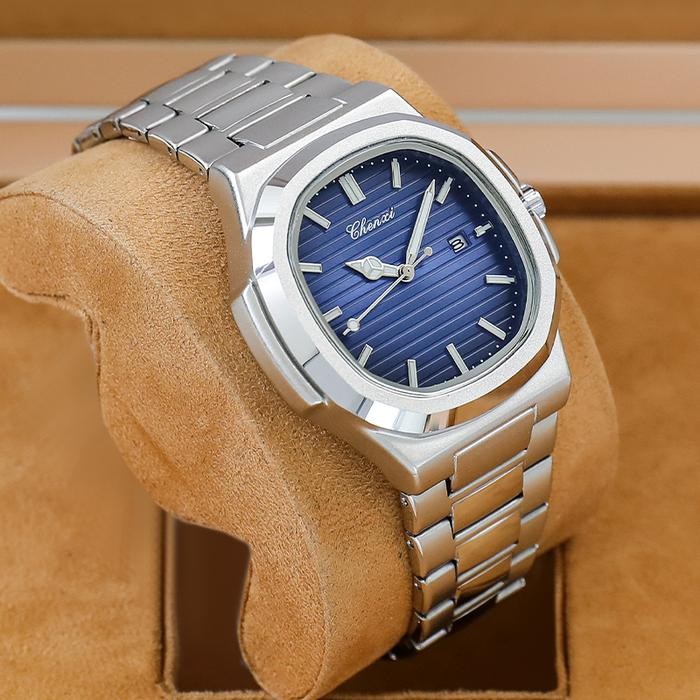 Jam Tangan Pria Unik & Stylish Luxury Stainless Steel Multifungsi Outdoor Digital, Analog, Tanggal,