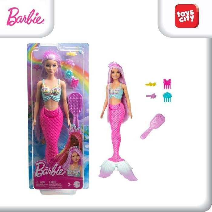 Barbie Dreamtopia Magical Hairstyle Mermaid Doll with Accessories