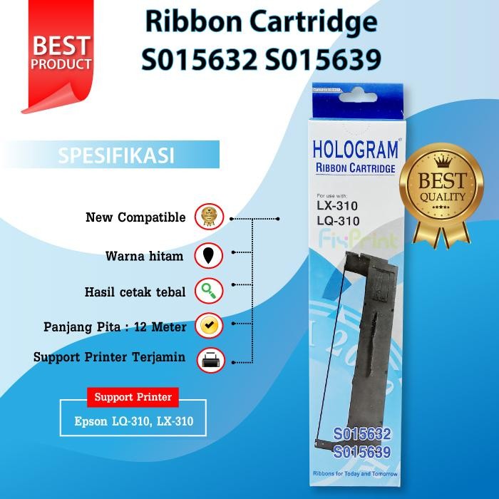 FES4 Ribbon Cartridge Compatible Epson Lx310 Lx-310 S015632